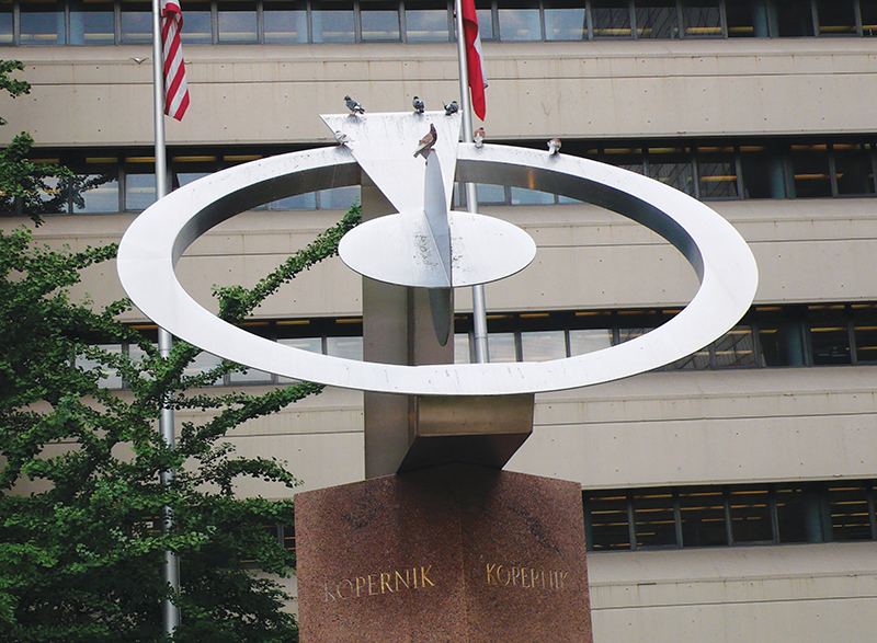 Copernicus monument.