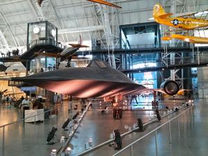 The SR-71 Blackbird at the Udvar-Hazy extension of the Smithsonian Air and Space Museum!