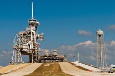 The Space Shuttle Crawlerway and launch pad.