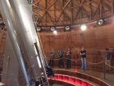 Students at Lowell Observatory touring the Clark Telescope.