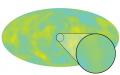 COBE: Measurements made by the COBE spacecraft provided the first map of the CMB. Image courtesy of NASA.